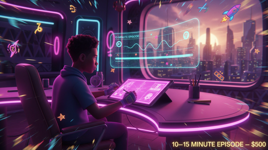 🎬 Custom Cartoon Episode Production 10 - 15 Minutes